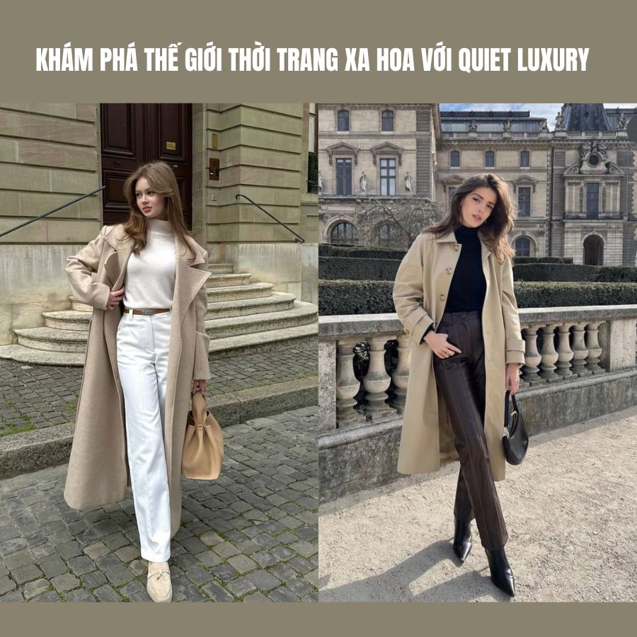 Khám phá thế giới thời trang xa hoa với Quiet Luxury